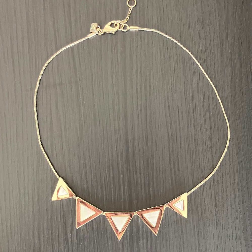 Banana Republic Necklace with Triangles